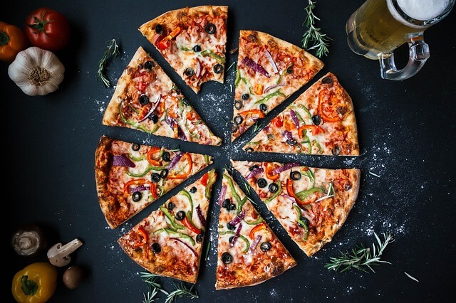 Pizza places are a favorite illustration of the power of brand awareness for small business